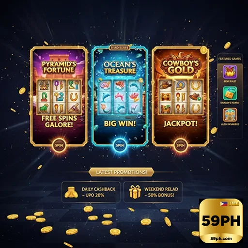 59ph slot games promotions